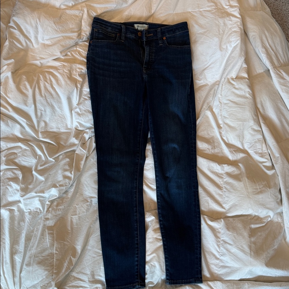 Madewell High Rise Jeans - Dark Blue